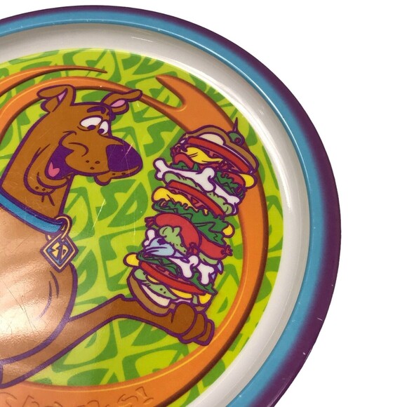 Vintage 2000’s Scooby Doo Plate Preowned - Picture 4 of 7